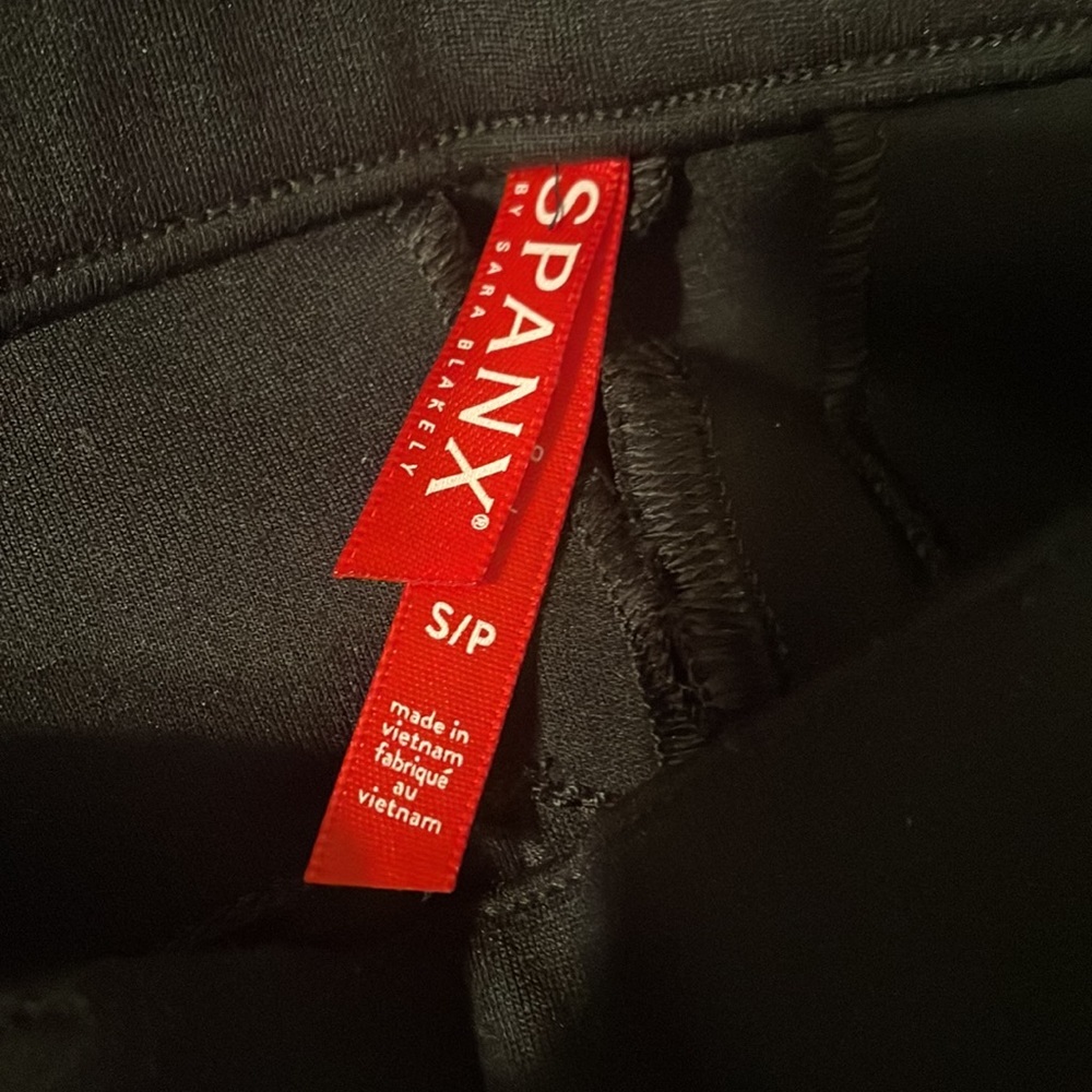 Spanx Black Leggings Small The Perfect Pant, Ankle Backseam Skinny - Picture 3 of 6